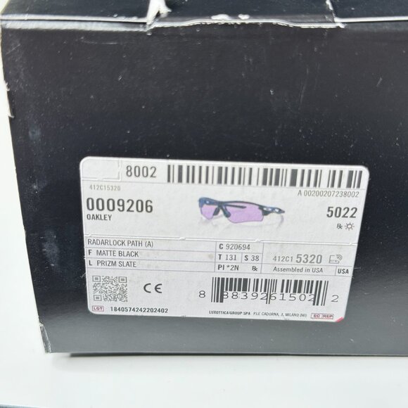 Oakley Men’s OO9206-9438 RadarLock Path (Low Bridge Fit) Sunglasses - Picture 9 of 9